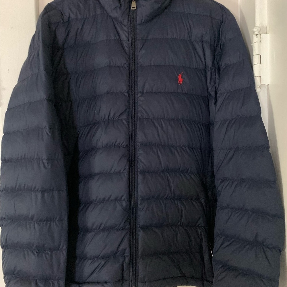 Ralph Lauren Men's Dark Blue Puffer Jacket